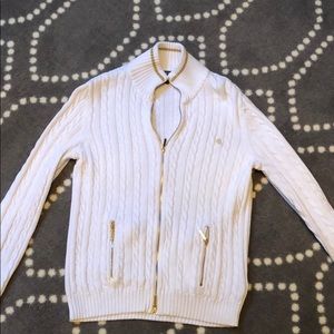 Ralph Lauren white sweater.